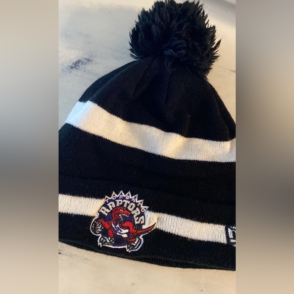 Raptors NBA HWC winter hat toque L@@K Adult one size fits most